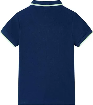 Immagine prodotto di vidaXL Polo per bambini blu navy 140