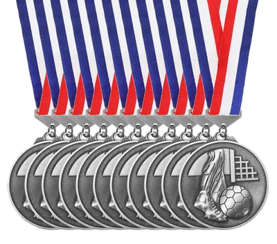 Immagine prodotto di Medaglie sportive con nastri, ideali per eventi e competizioni