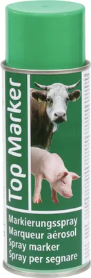 Produktbild von Kerbl Viehzeichenspray 500 ml, grün, Top Marker