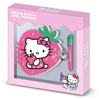 Produktbild von Karactermania Hello Kitty Tagebuch+stift 24x23x2.5 Cm Rosa Rosa One Size