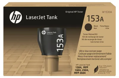 Produktbild von HP 153A (W1530A) Schwarz Toner-Nachfüllkit LaserJet Tank 2500 Seiten