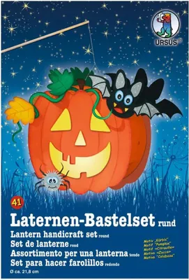 Produktbild von URSUS Laternen Bastelset Kürbis