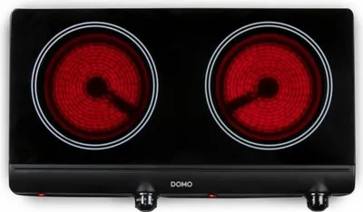 Produktbild von 2-flammiges Glaskeramikkochfeld, 2500 w Domo DO339KP