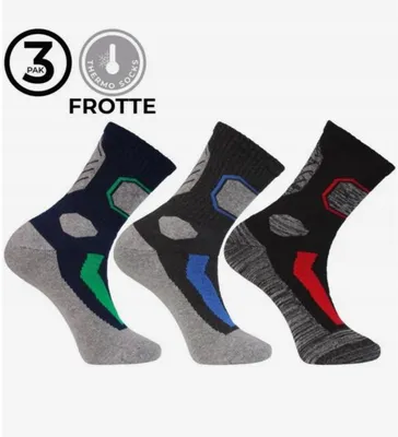 Produktbild von Moraj Herren Thermosocken Lang Warm 3er-Pack Größe 43-45
