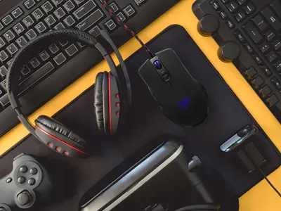 Produktbild von Kabelgebundene Optische Gaming-Maus mit LED, 7200 DPI