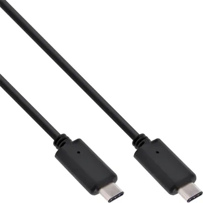 Immagine prodotto di InLine® 35702 Cavo USB 3.1, tipo C maschio/maschio, nero, 2 m