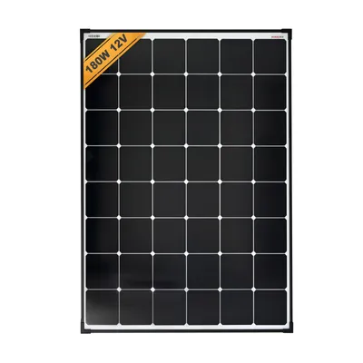 Produktbild von enjoy solar® Solarpanel SunPower Ultra-Effizienz monokristallines Solarmodul 180W 12V, keine Grid-Linien, 0% MwSt.