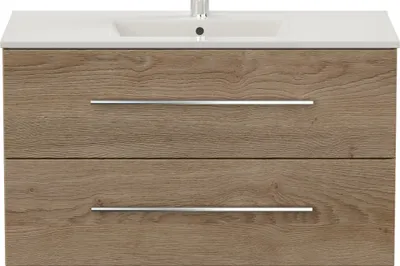 Produktbild von Badmöbel Homeline 100 eiche hell