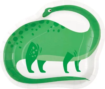 Produktbild von Dinosaurier blau & grün 8 Formteller Dino
