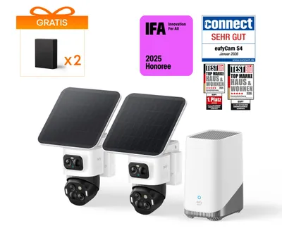 Produktbild von eufyCam S4 - 2 Kamera Set 1