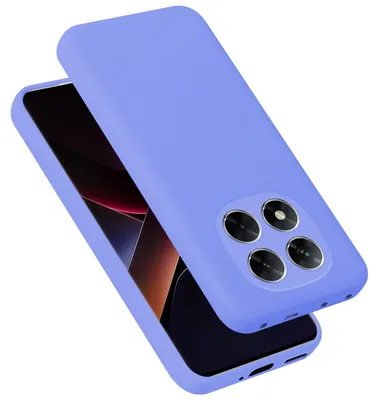 Produktbild von Cadorabo Hülle für Xiaomi Poco X7 Hülle Silikon Handyhülle Case aus flüssigem Silikon, Kratzfeste und stoßfeste Schutzhülle für Xiaomi Poco X7