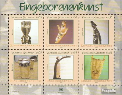 Produktbild von Briefmarken UNO - Wien 2006 Mi Block20 (kompl.Ausg.) postfrisch Eingeborenenkunst