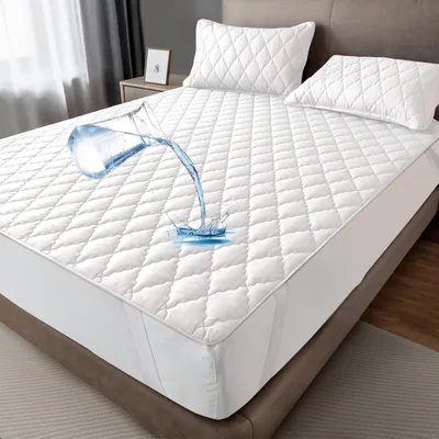 Image de Housse de matelas imperméable 90 x 200 cm