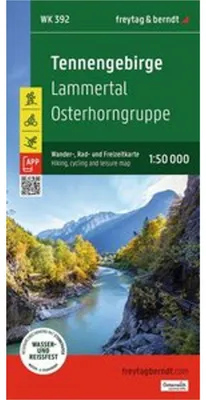 Obrázek produktu pro freytag & berndt Turistická mapa Tennengebirge – Lammertal – Osterhorngruppe 1:50 000