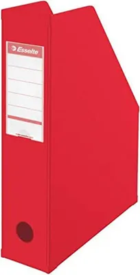 Image de Esselte Porte-revues VIVIDA, DIN A4, carton, rouge, (l)100 mm