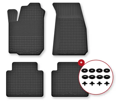 Immagine prodotto di Tappetini gomma vasca per Volvo S90 II 2016- Set 4 pezzi con clip