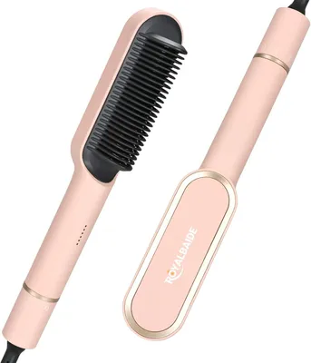 Produktbild von Glättbürste für Haare, 5 Temperatureinstellungen, 30 Sek. schnell aufheizender Glättkamm, Verbrühschutz und automatische Abschaltung, Glättbürste