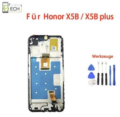 Produktbild von Für Huawei Honor X5B / X5B Plus GFY-LX2 LCD Display mit Rahmen Touchscreen