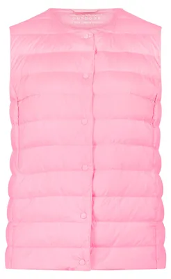 Produktbild von Betty Barclay Daunenweste mit 90% Daunenfüllung, Rundhals und Druckknöpfen, 60 cm Gesamtlänge