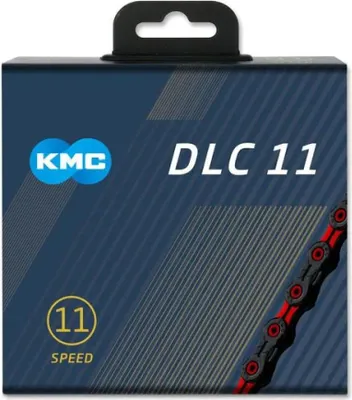 Produktbild von Kmc X11sl Dlc Wt X Road/mtb Kette Rot,Schwarz 114 Links Rot,Schwarz 114 Links