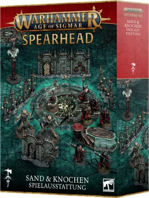 Produktbild von Warhammer Age Of Sigmar Spearhead Sand & Knochen Spielaustattung