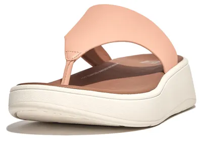 Produktbild von FITFLOP FitFlop F-Mode Leather Flatform Toe-Post Sandals PINK 42