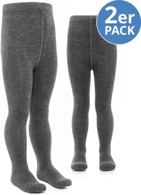 Produktbild von LaLoona Strumpfhose 2er Pack - Dunkelgrau