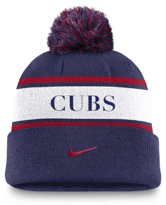 Produktbild von Herren-Wintermütze Chicago Cubs MLB Peak Standard Cuff Pom Beanie