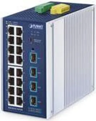 Obrázek produktu pro PLANET IGS-4215-16T4X, Řízený, L2/L4, Gigabit Ethernet (10/100/1000), Plně duplexní režim, Montovatelné na zeď