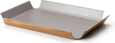 Obrázek produktu pro Continenta 2925, Podnos do postele, Obdélník, Hnědá, Šedá, 410 mm, 295 mm