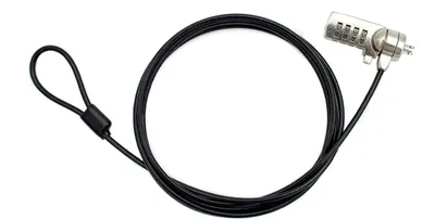 Zdjęcie produktu dla Nilox NXSC002 Zamek kablowy czarny 1,8 m