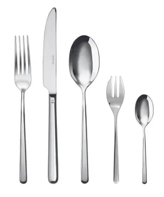 Zdjęcie produktu dla Linear Sambonet Besteck 30tlg. Vh. Edelstahl versilbert 52713-N1