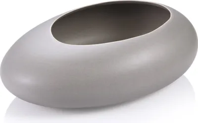 Obrázok produktu pre Tescoma oválny nízky kvetináč FANCY HOME Stones, sivý