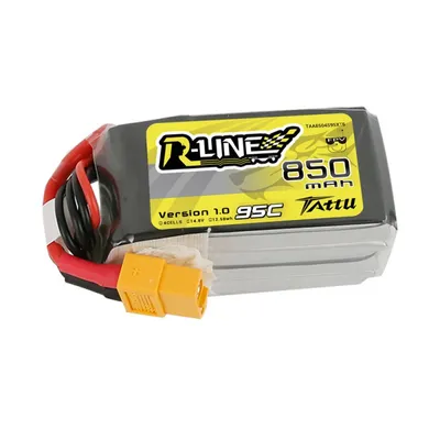 Obrázek produktu pro Baterie Tattu R-Line 850Mah 14,8V 95C 4S1P