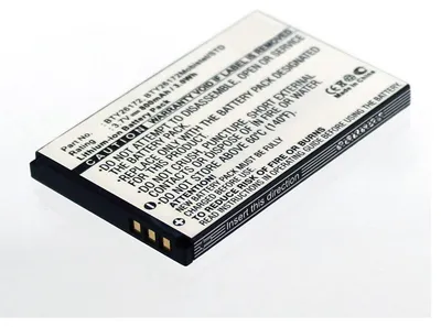 Produktbild von Akku für Mobistel EL600 Dual Li-Ion 3,7 Volt 800 mAh schwarz.