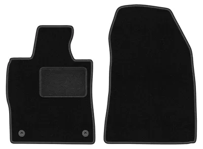Immagine prodotto di Tappetini anteriori in moquette per Peugeot 308 III 2021- (hatchback/station wagon) – 2 pezzi, neri, su misura – Wielganizator LUX