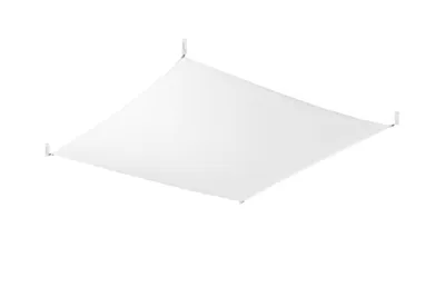 Produktbild von Deckenleuchte LUNA 4 weiß 6xG13 8,5W Stoff 15x140x140cm Sollux Lighting