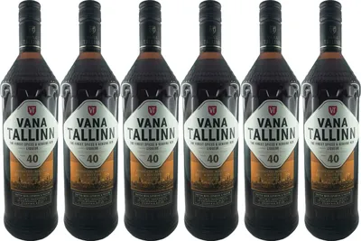 Produktbild von Vana Tallinn Rum Likör 6er Set (6 x 1L) 40% vol. Estland Spirituose SPARSET