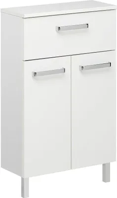 Produktbild von Unterschrank WARSCHAU-66 in weiß glänzend - B/H/T: 50/81/20cm