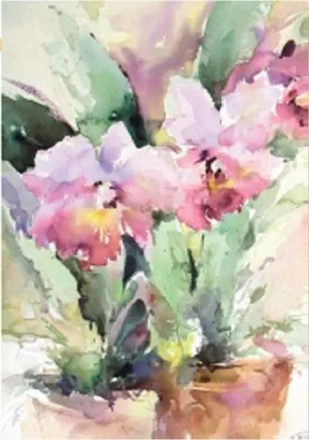 Produktbild von Karnet okolicznościowy 12x18 cm z kopertą Różowa Róża