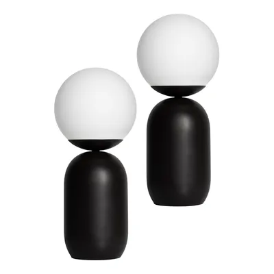 Produktbild von 2er Set | Notti | Tischlampe | Schwarz