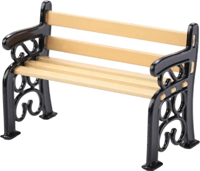 Obrázek produktu pro Lavička pro panenky,Zahradní lavička 1/12,Židle lavičky 1/12,Židle lavičky pro panenky,Židle Douhouse