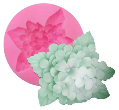 Produktbild von Blume Rose Blätter Silikonform Schokolade Süßigkeiten Form 3D Backform Kuchen Dekorieren Werkzeuge DIY Silikon Backen Fondant Formen