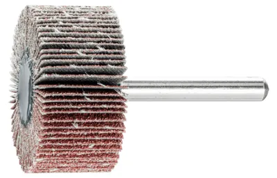 Produktbild von Pferd Fächerschleifer Körnung 80 Durchmesser 40 x Höhe 20mm 6mm Spannschaft - 44408086