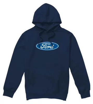 Productafbeelding van Ford - "Dimensional" hoodie voor heren/dames, uni model, TV33849 (XL) (Marineblauw)