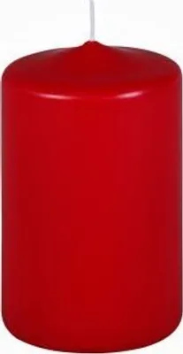 Produktbild von Premium Stumpenkerzen Antik Rot 100 x 60 mm, 1 Stück