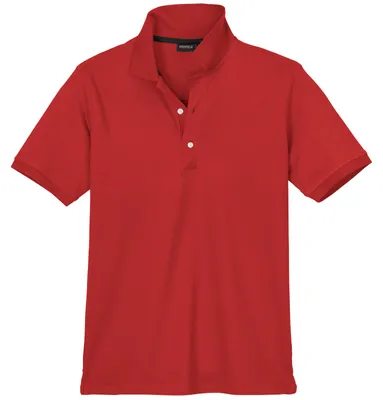 Produktbild von Redfield Basic rot Poloshirt Übergröße Liam