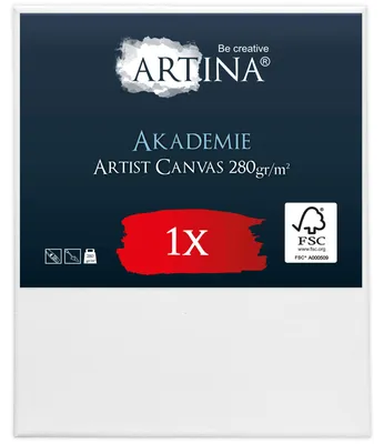 Image de Toile sur châssis Artina Académie, 50 x 60 cm