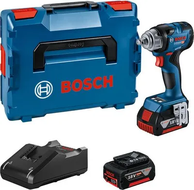 Produktbild von Akku-Drehschlagschrauber GDS 18V-330 HC, 2xAkku GBA 18V 5.0Ah, GAL 18V-40 Pro