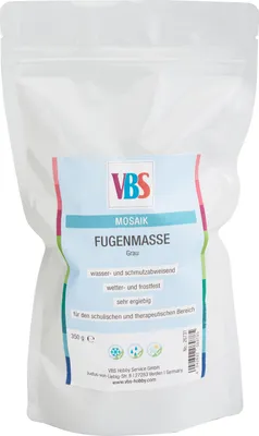 Produktbild von Fugenmasse Grau 350 g, wasser- und schmutzabweisend, wetterfest für den Außenbereich